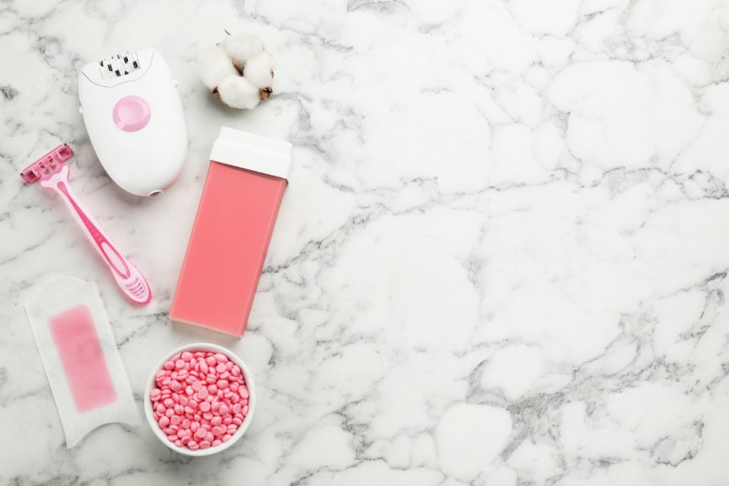 Des différents produits d'épilation